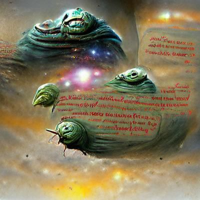 Vogon Bureaucrat from Hitchhiker's Guide to the Galaxy