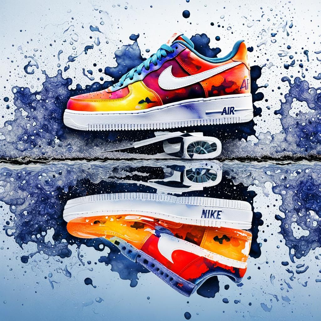 Nike Air force 1s.