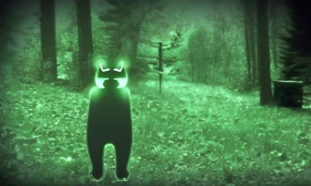 Ghostly Trailcam Footage: Unexplained Night Vision Mystery