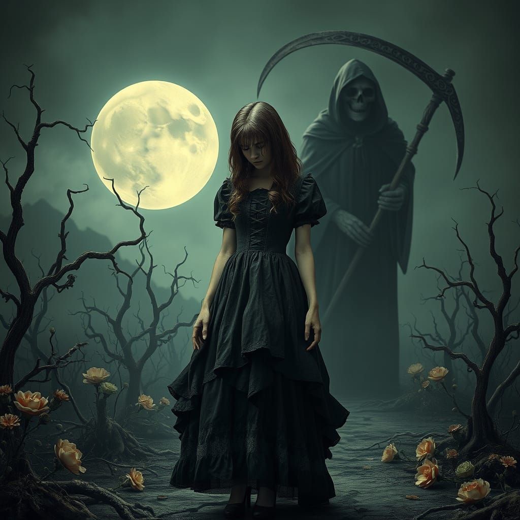 Crushing Despair in a Haunting Victorian Landscape