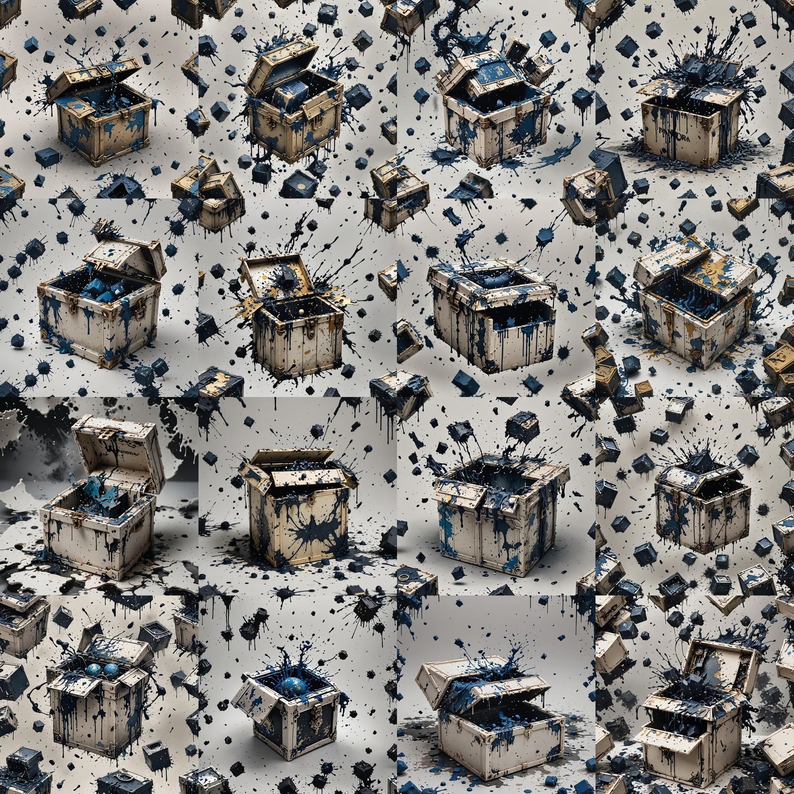 Pandora's Box Unleashes Ink Splatter Miseries