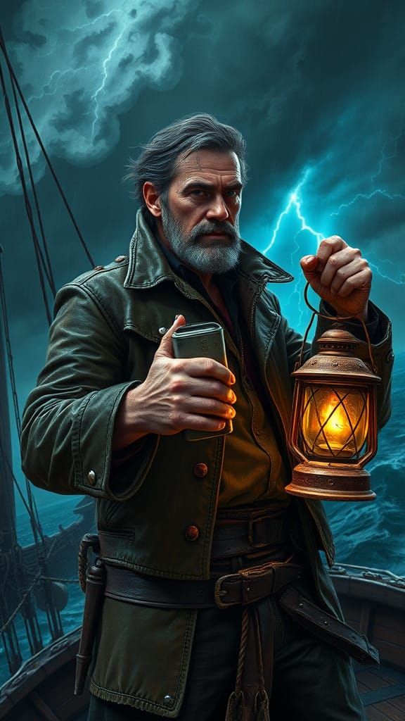 Battle-Scarred Explorer Illuminates Turbulent Sea in Gritty,...