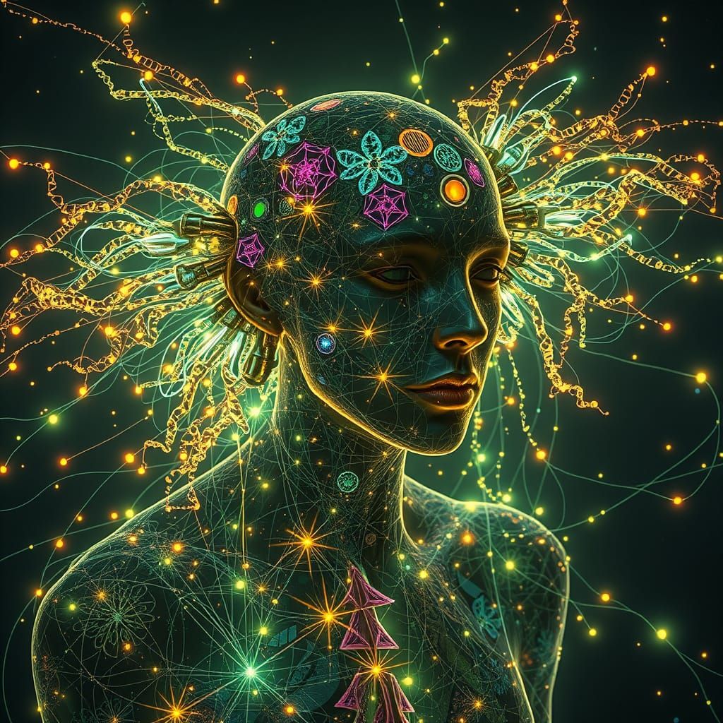 Tesla's Dreamlike Worlds in Vibrant, Multi-Layered Fantasy