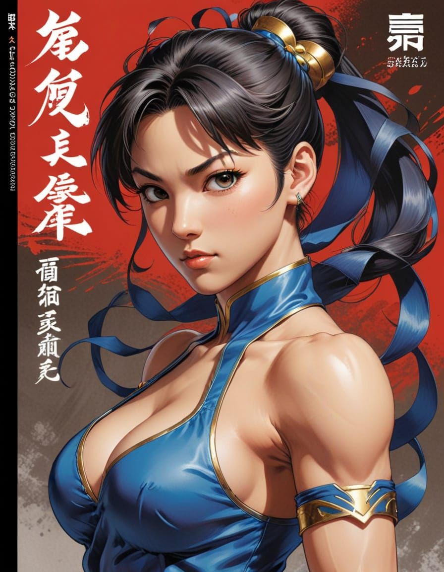 Chun-Li Manga Artbook Masterpiece