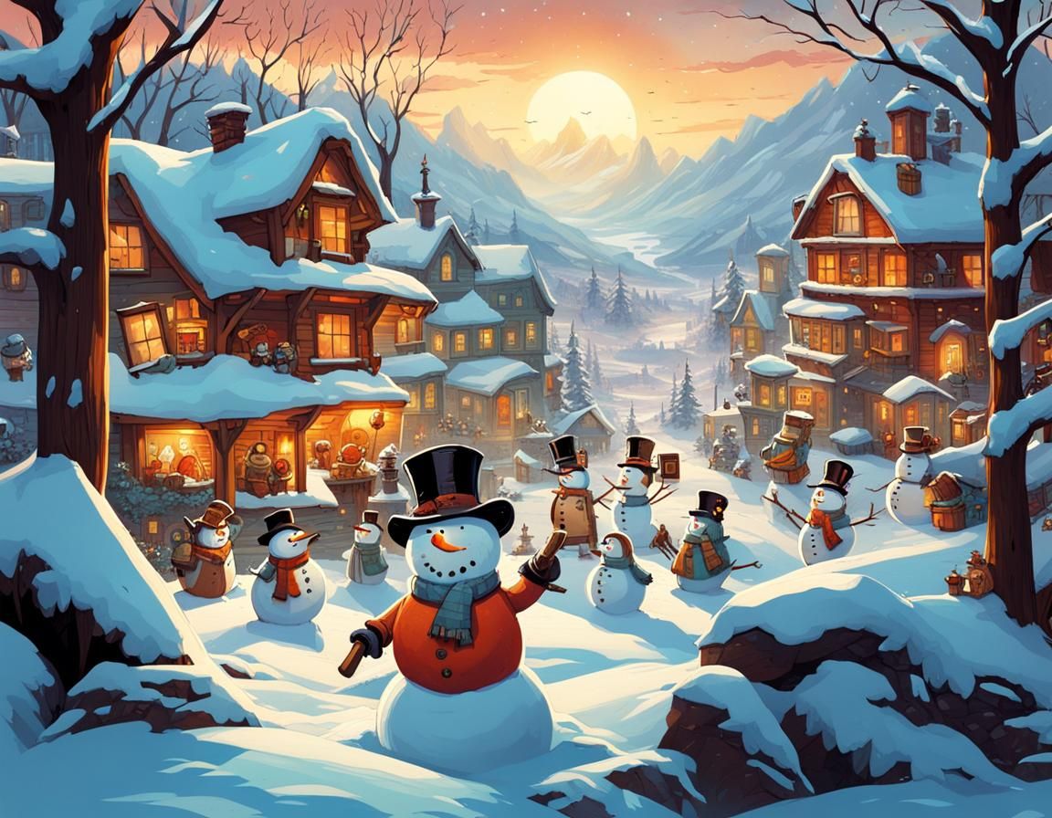 Snowman Town