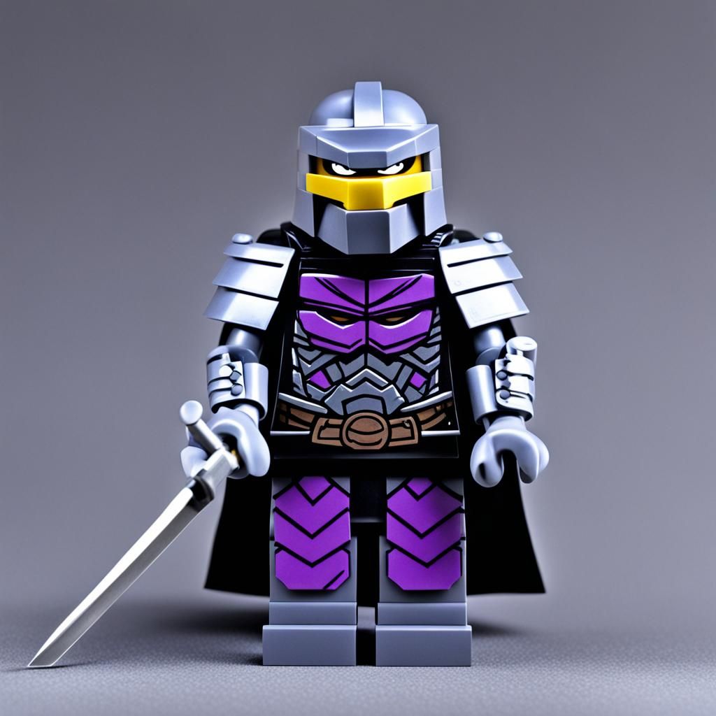 Shredder as Lego Character