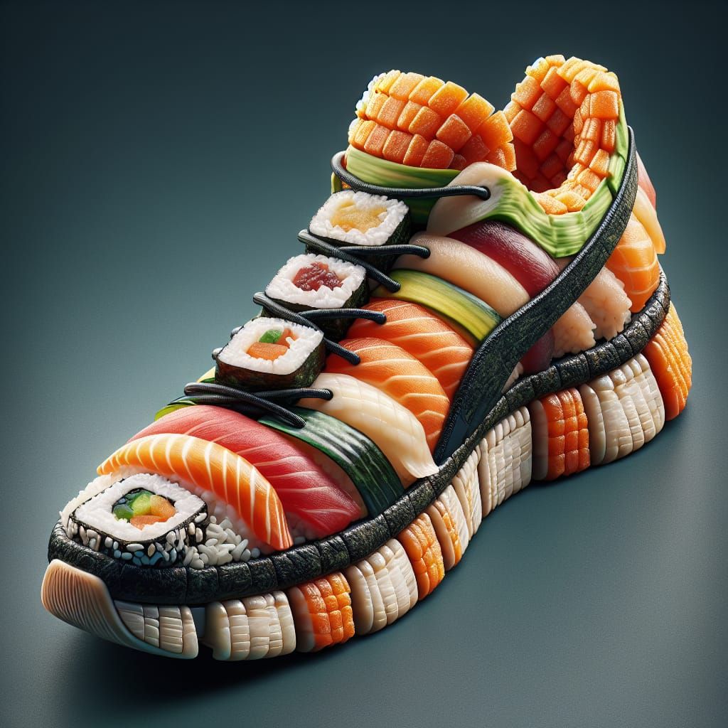 Sushi Shoe: A Hyper-Realistic Culinary Creation