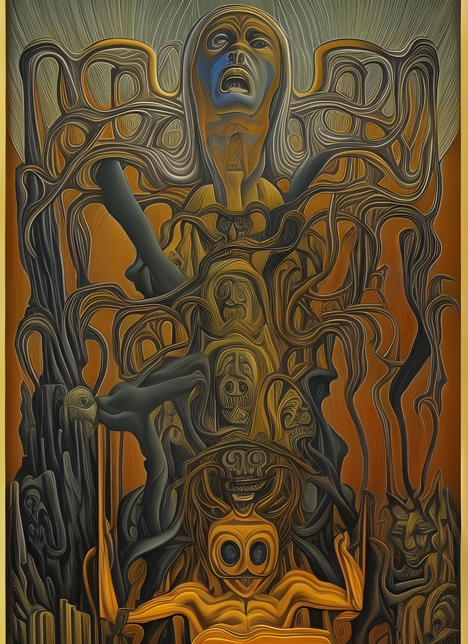 The Scream: A Surrealist Nightmare