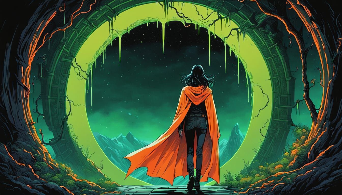 Vampire Witch Emerges into Alternate Dimension