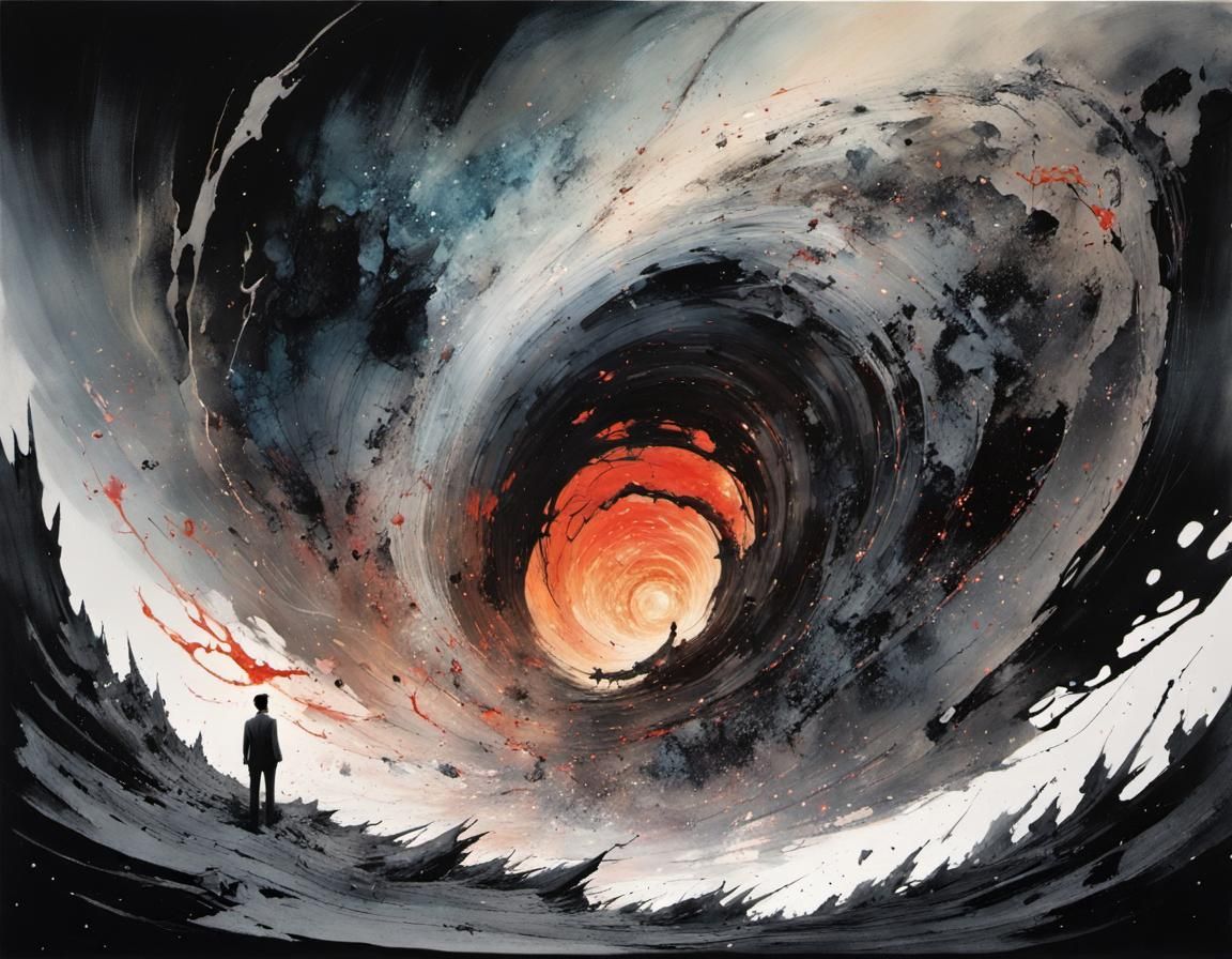 Cataclysmic Abyss: Dark Energy in Shinkawa Style