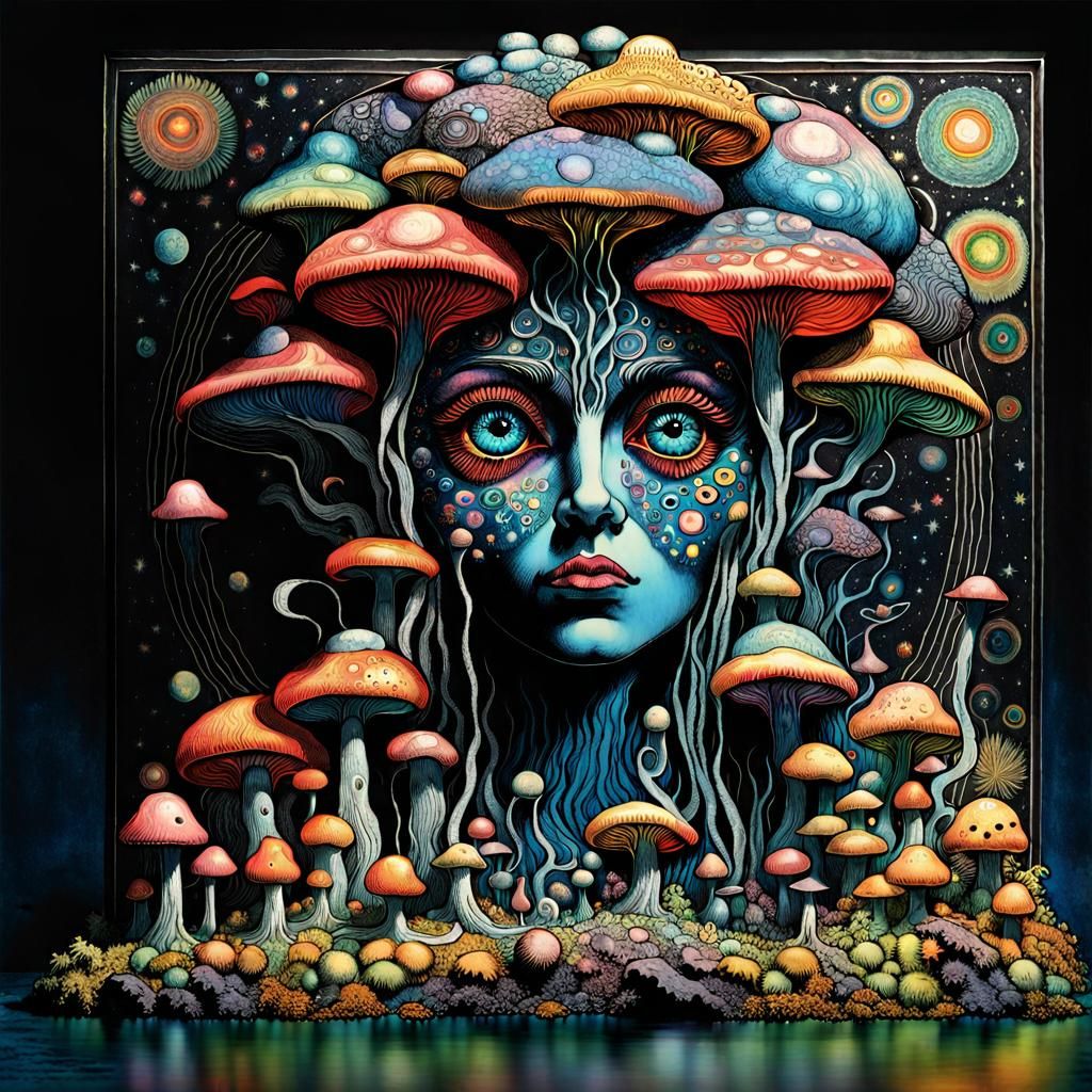 Fungi Girl 12509
