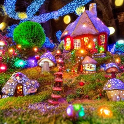 Christmas in the fairy village #1