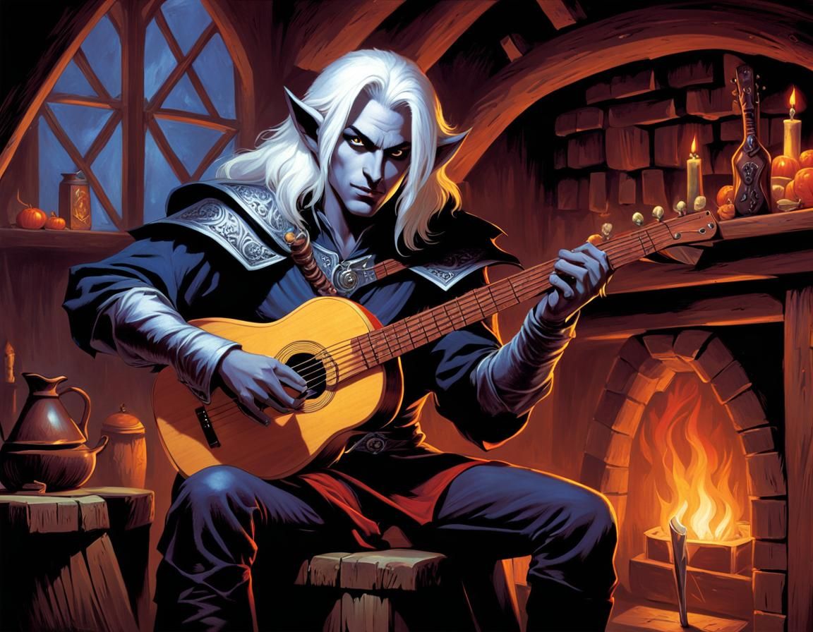 Drow Bard