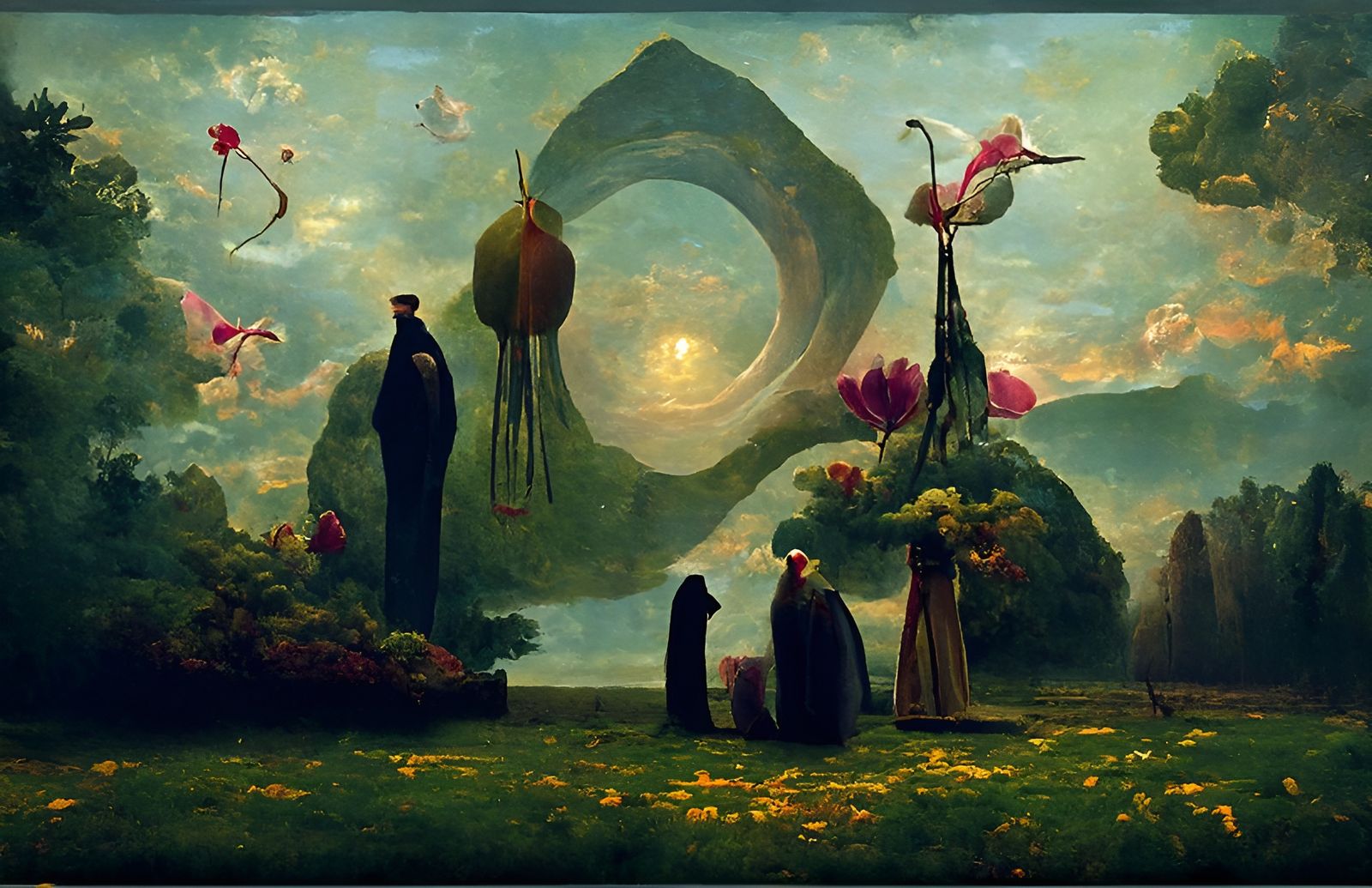 Symbolic Surrealism: An Amazing Detailed Painting