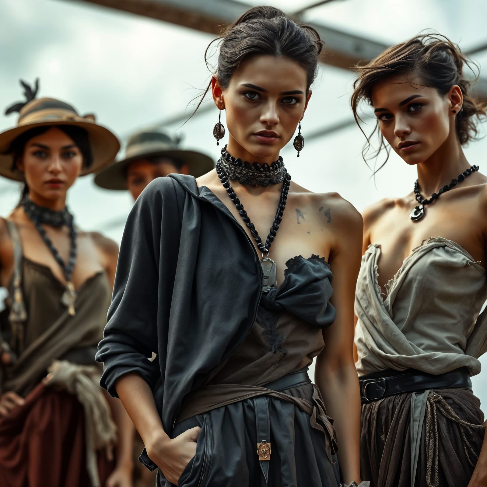 Destitute Fashion Models. 2