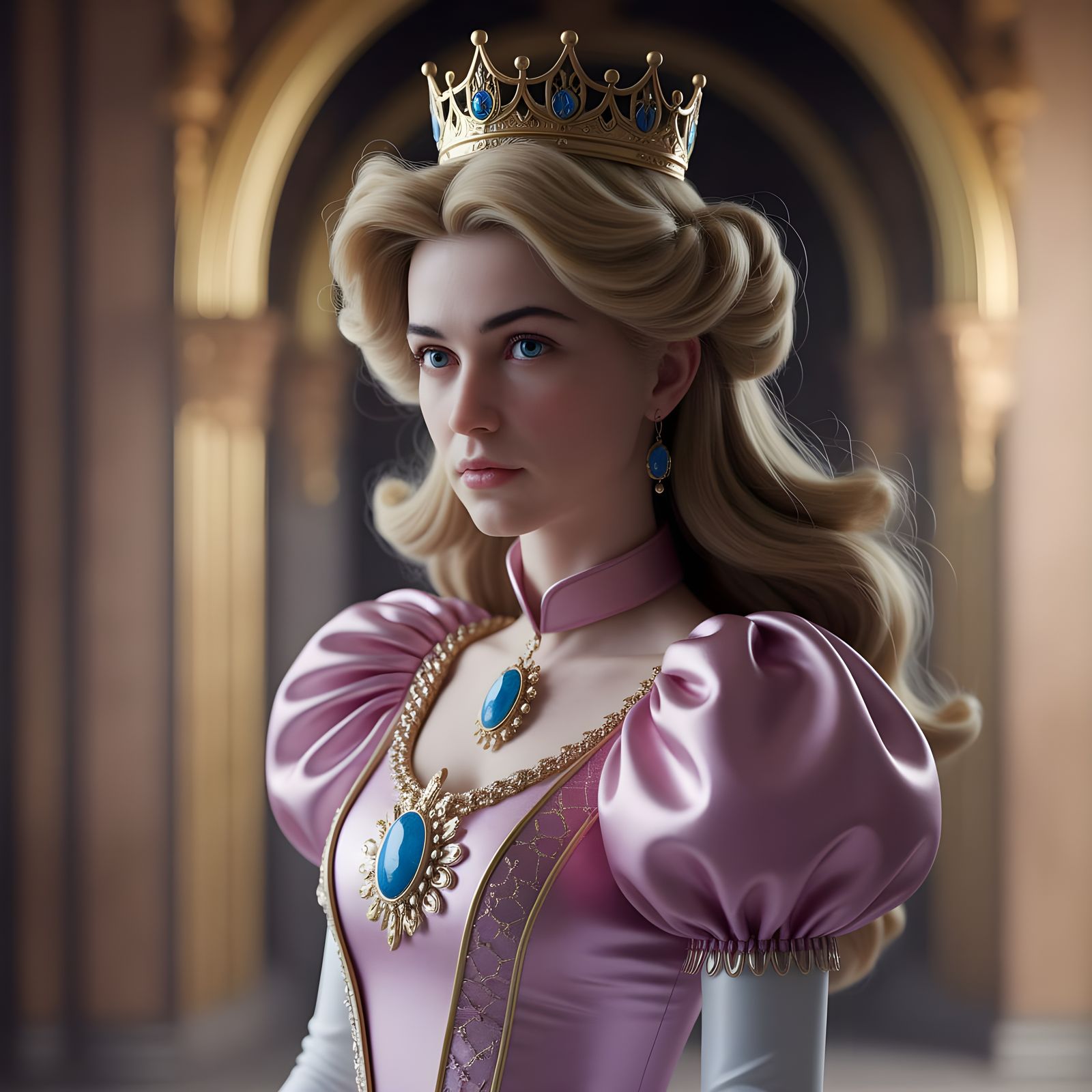 Royal Beauty in Soft Focus