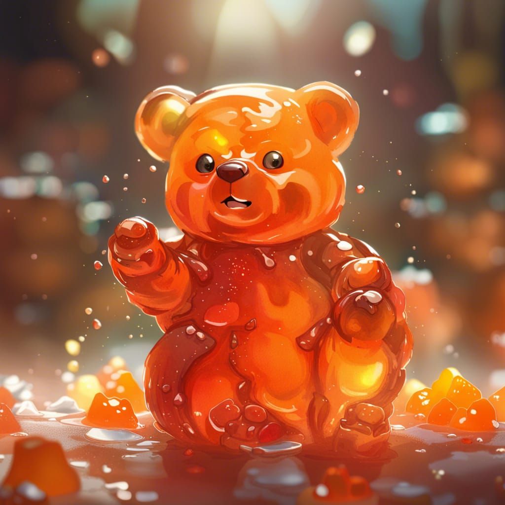Bear made of Honey