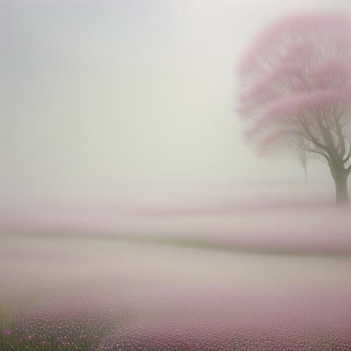 Unsurreal flowers could have a dreamlike or ethereal quality, with soft, hazy outlines and muted colors. They might appe...