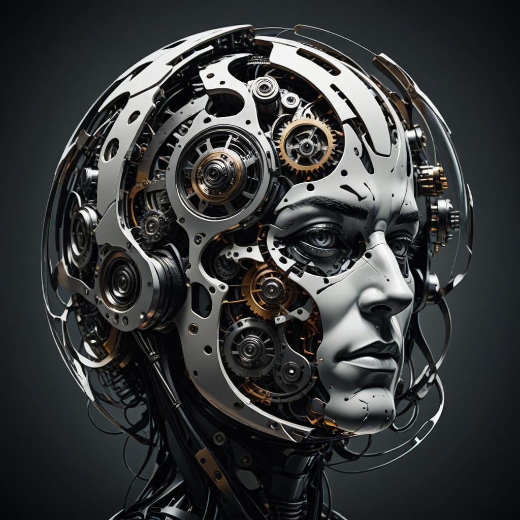 Abstract Distortion Art