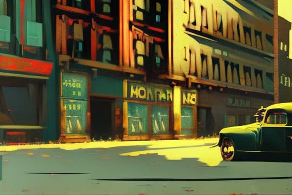 Edward Hopper's nightmare