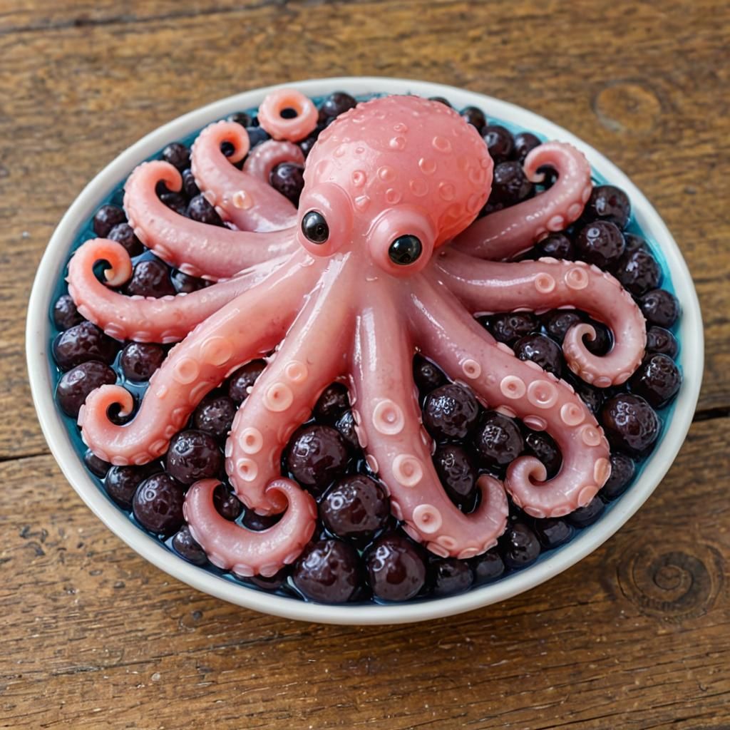Jelly Octopus: A Colorful Jell-O Creation