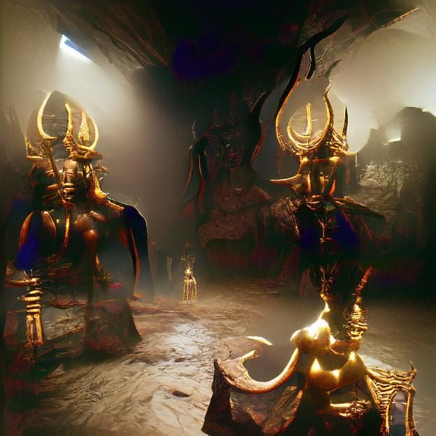 Nerevar and Dagoth Ur at Red Mountain