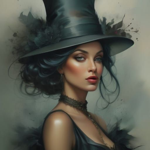 Bluesy Witch in the Style of B.B. King