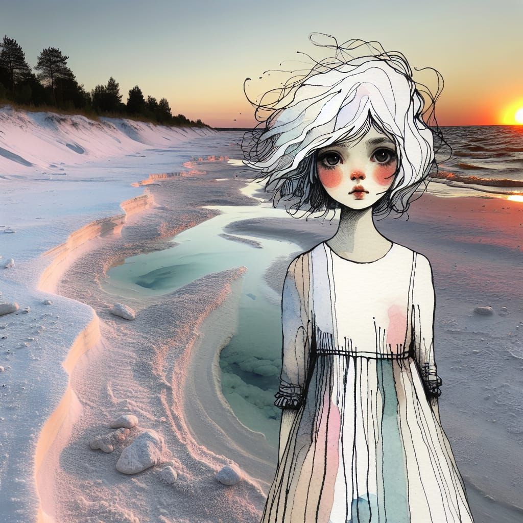 Girl in White 04