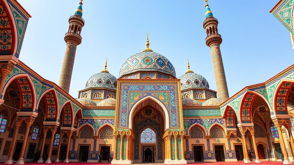 Imamzadeh Complex in Ganja, Azerbaijan