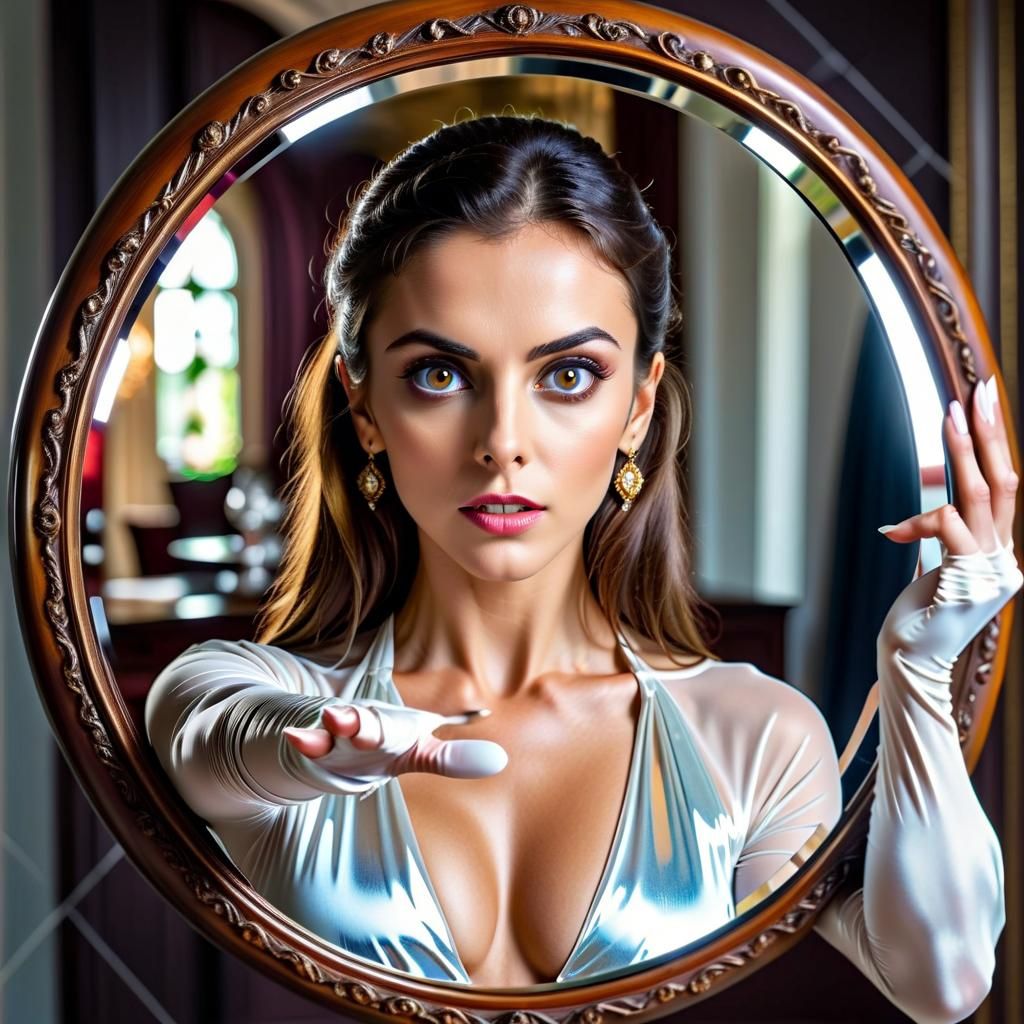 Surreal 4D Trompe-l'oeil Ghost Optical Illusion