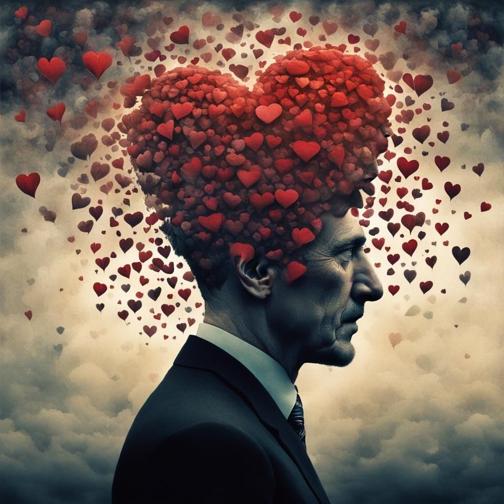 Delicate Hearts: Minimalist Expression of Love