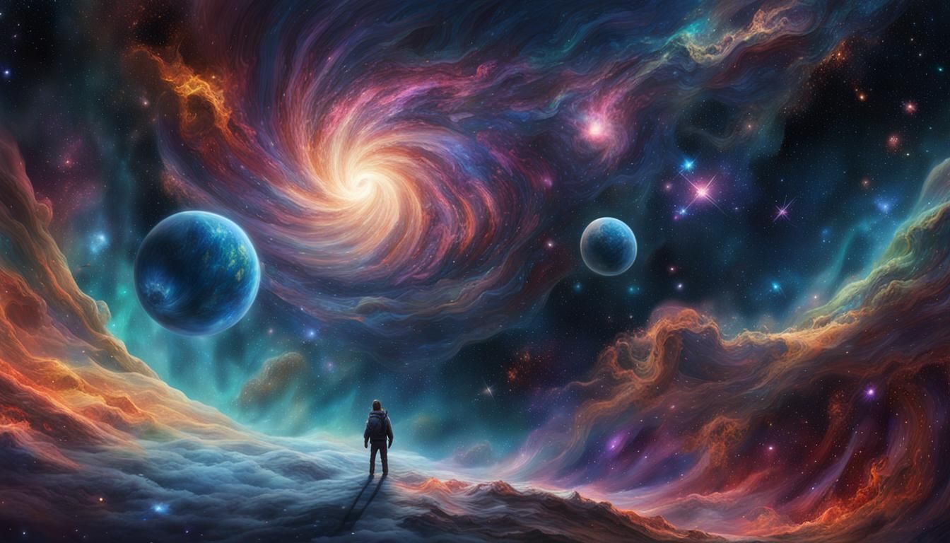 Cosmic Portal Emerges in Ethereal Nebula Nexus