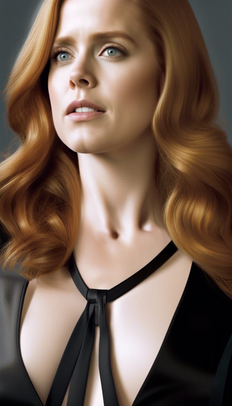 Amy Adams Portrait in High Quality 4K