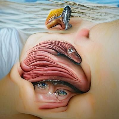 Hyperrealistic Surrealism Image Generated By AI