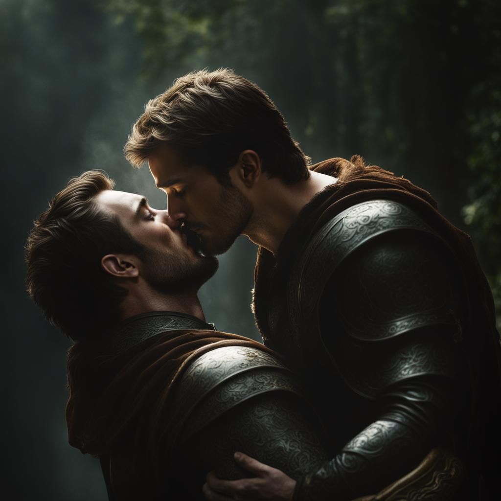 Heavenly Kiss in Soft Focus