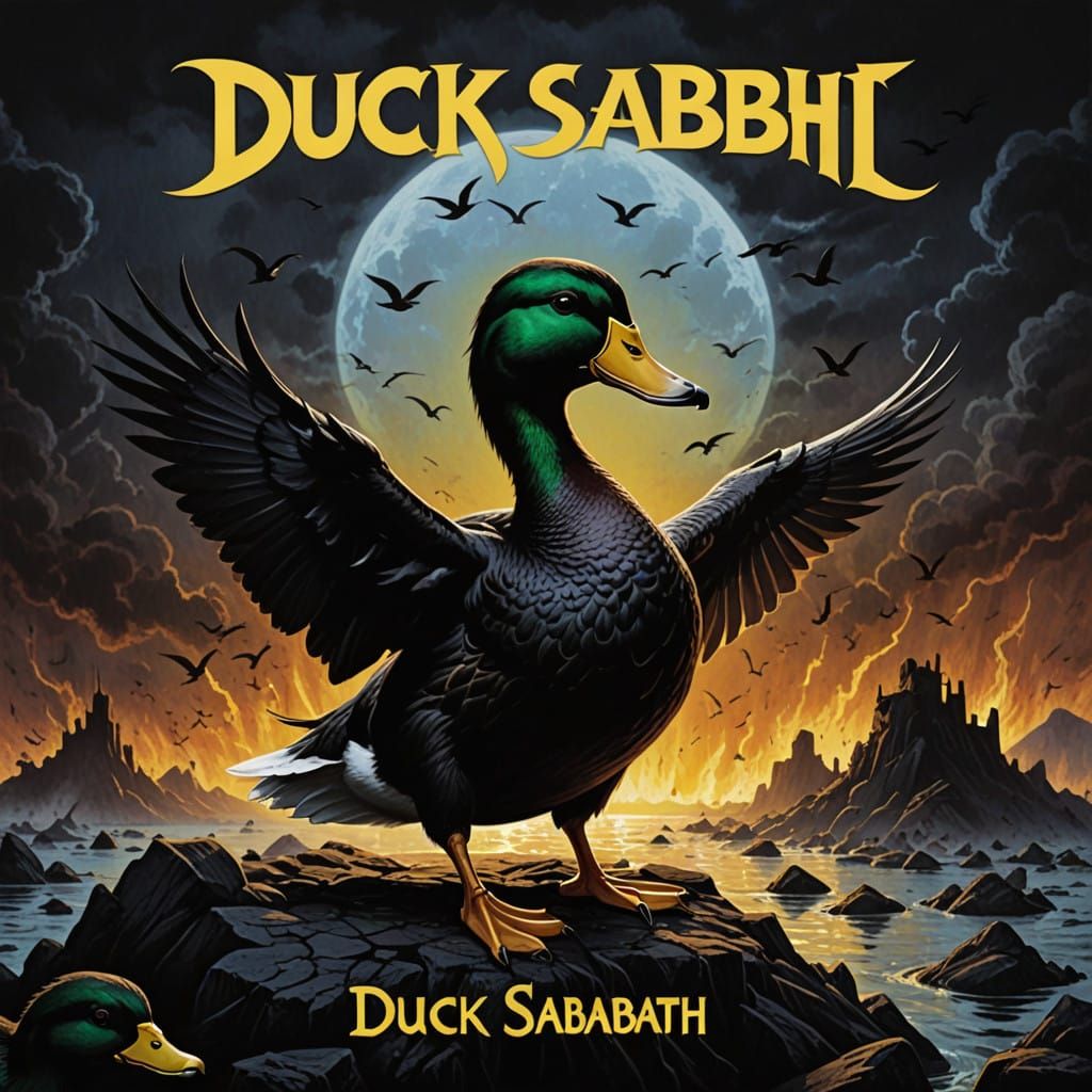 Evil Duck Metal in Black Sabbath Style
