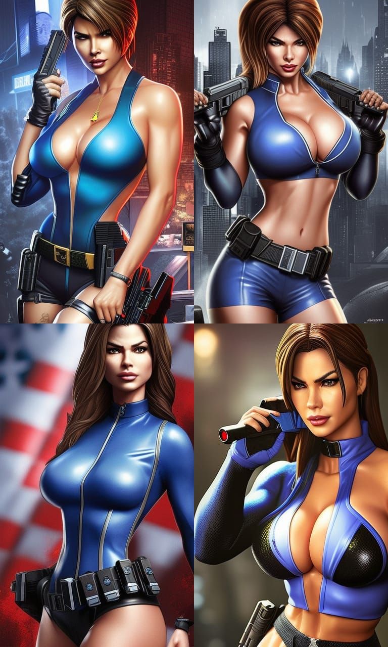 Jill Valentine Artgerm-Inspired Portrait