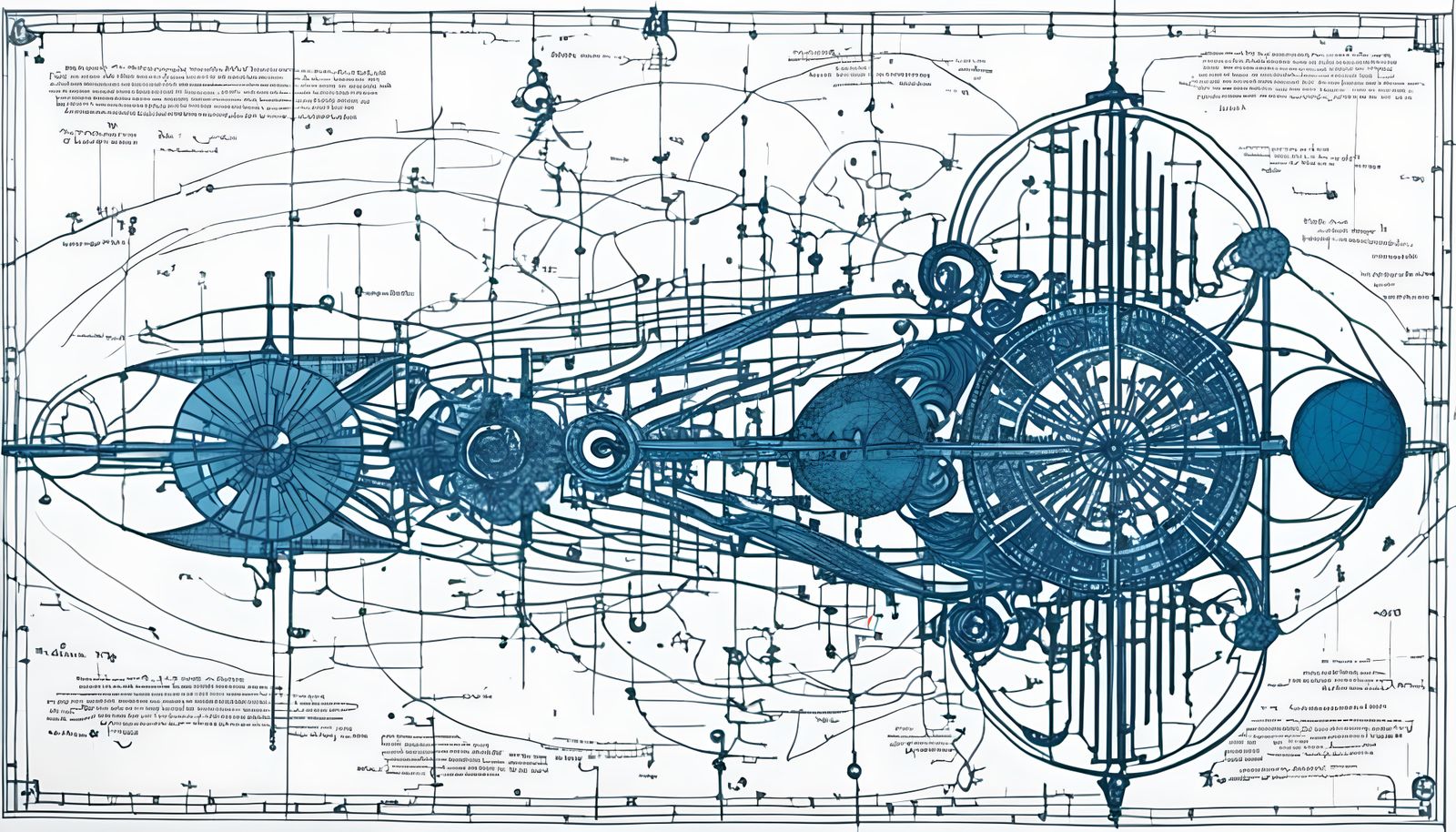 Complex Graphic Score for Experimental Music
