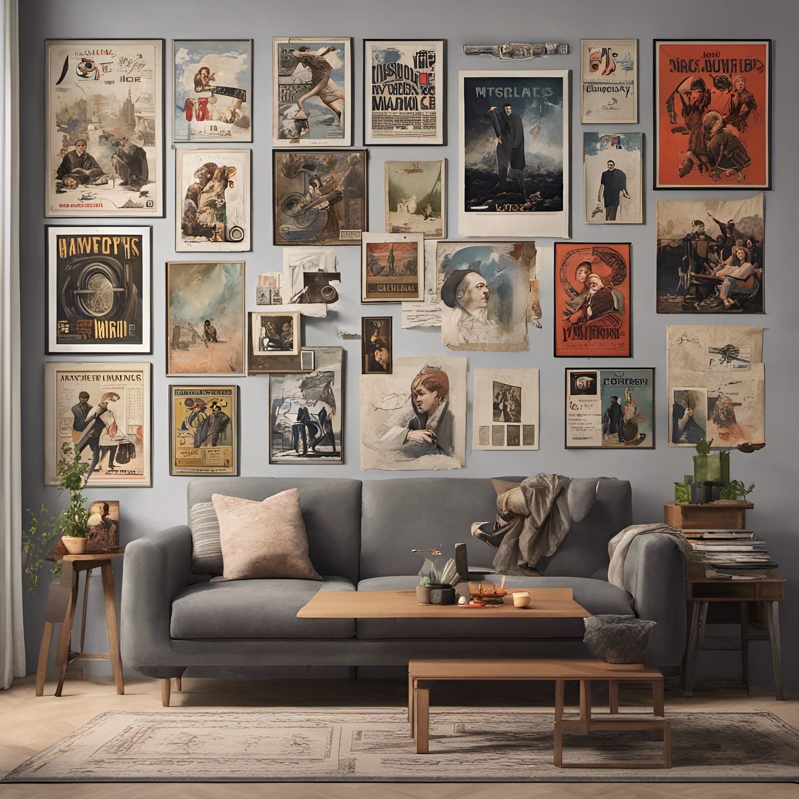 Folk Music Posters and Vinyl Art