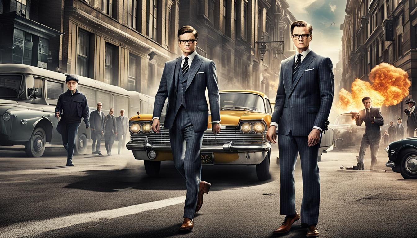 Dramatic Cult Scene in Cinematic Style