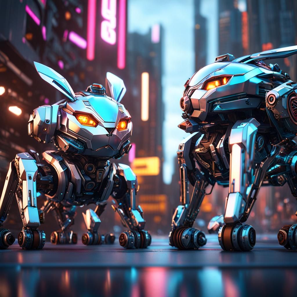 Sorasym 13' s  Bunny Bots  Rebranded