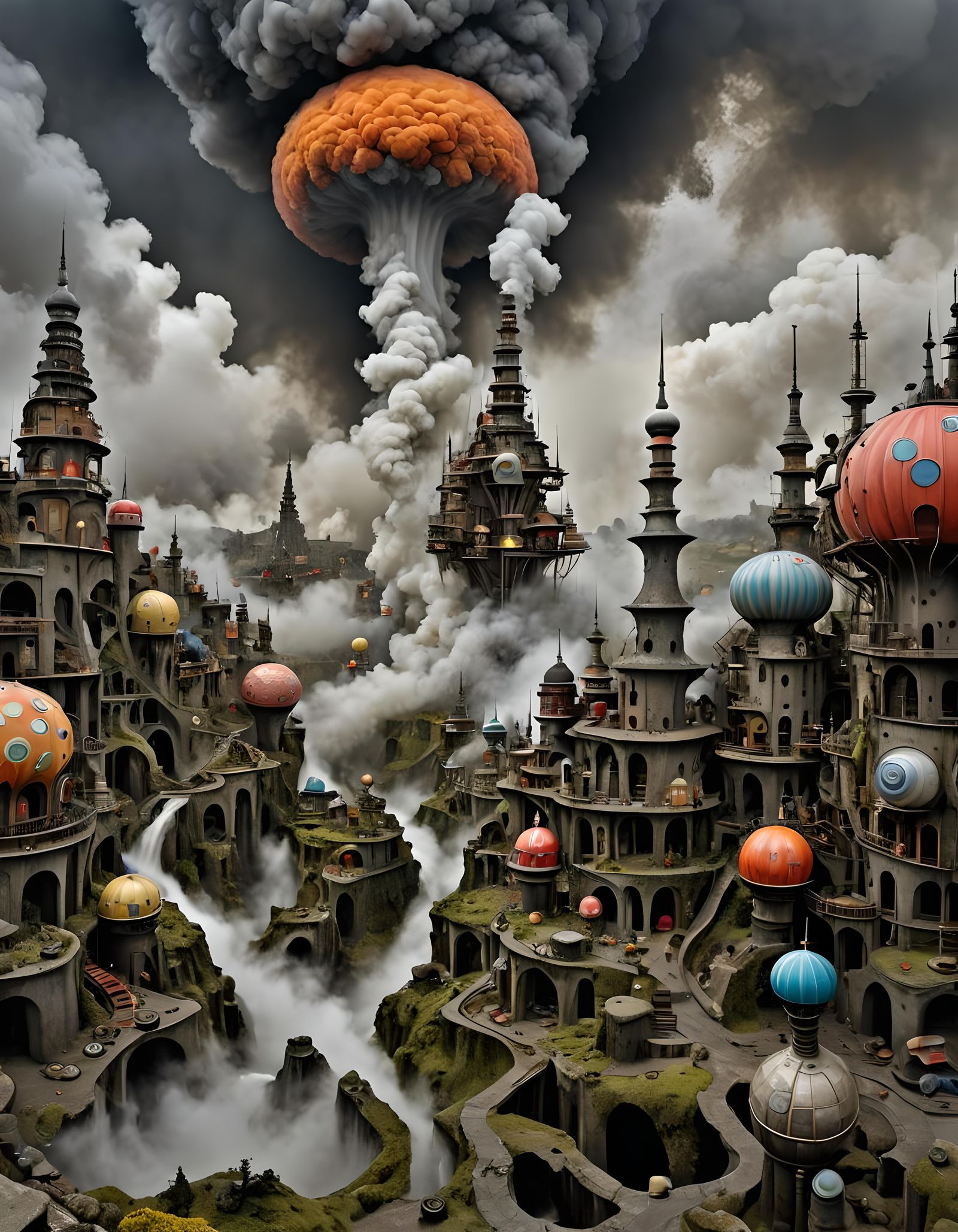 Surreal World of Fractals and Alien Life