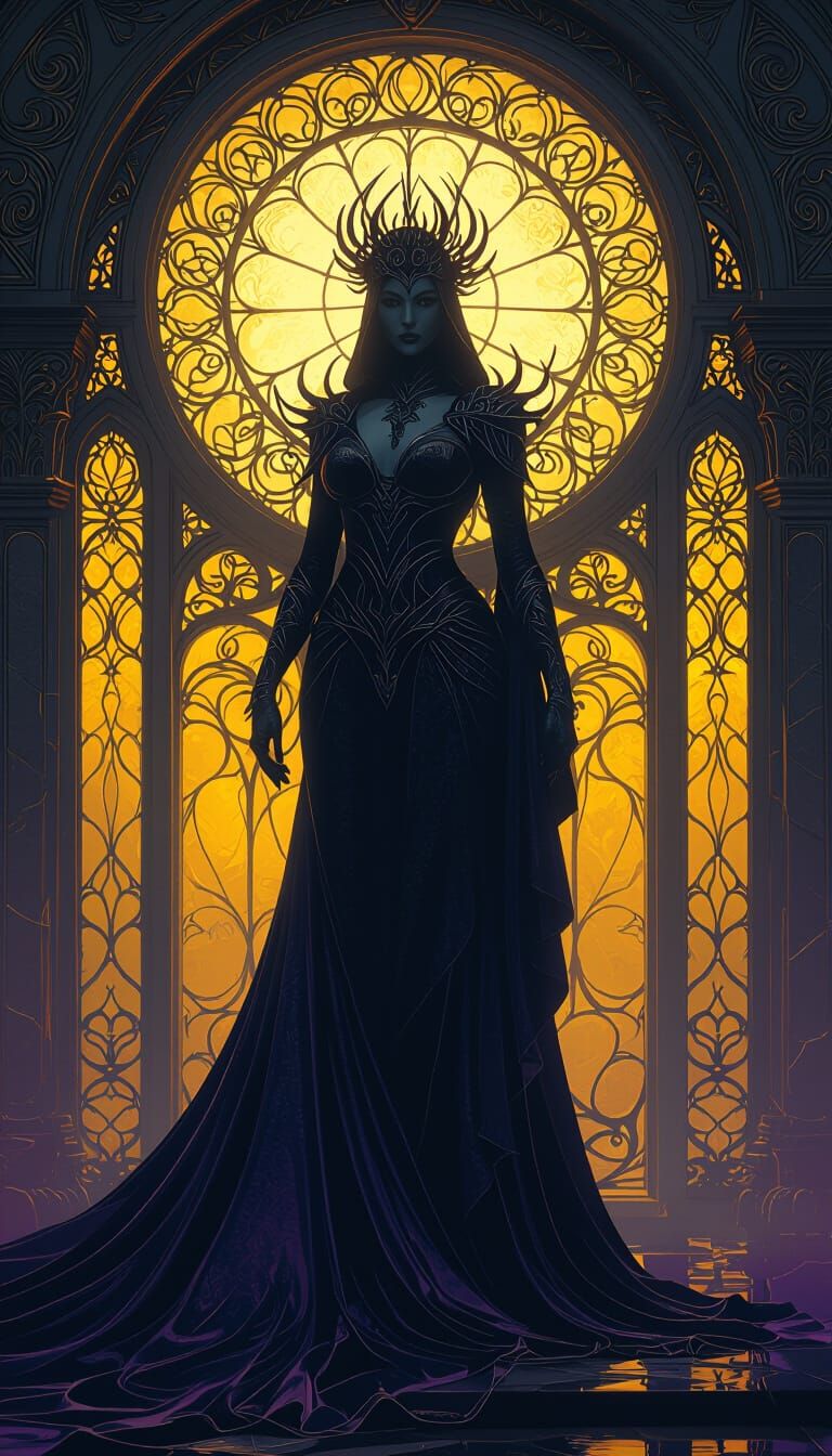 Extreme Horror Dark Fantasy Scene in 8K