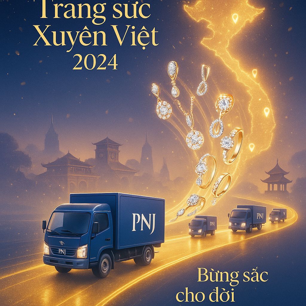PNJ Jewelry Campaign: Golden Road Journey Through Vietnam