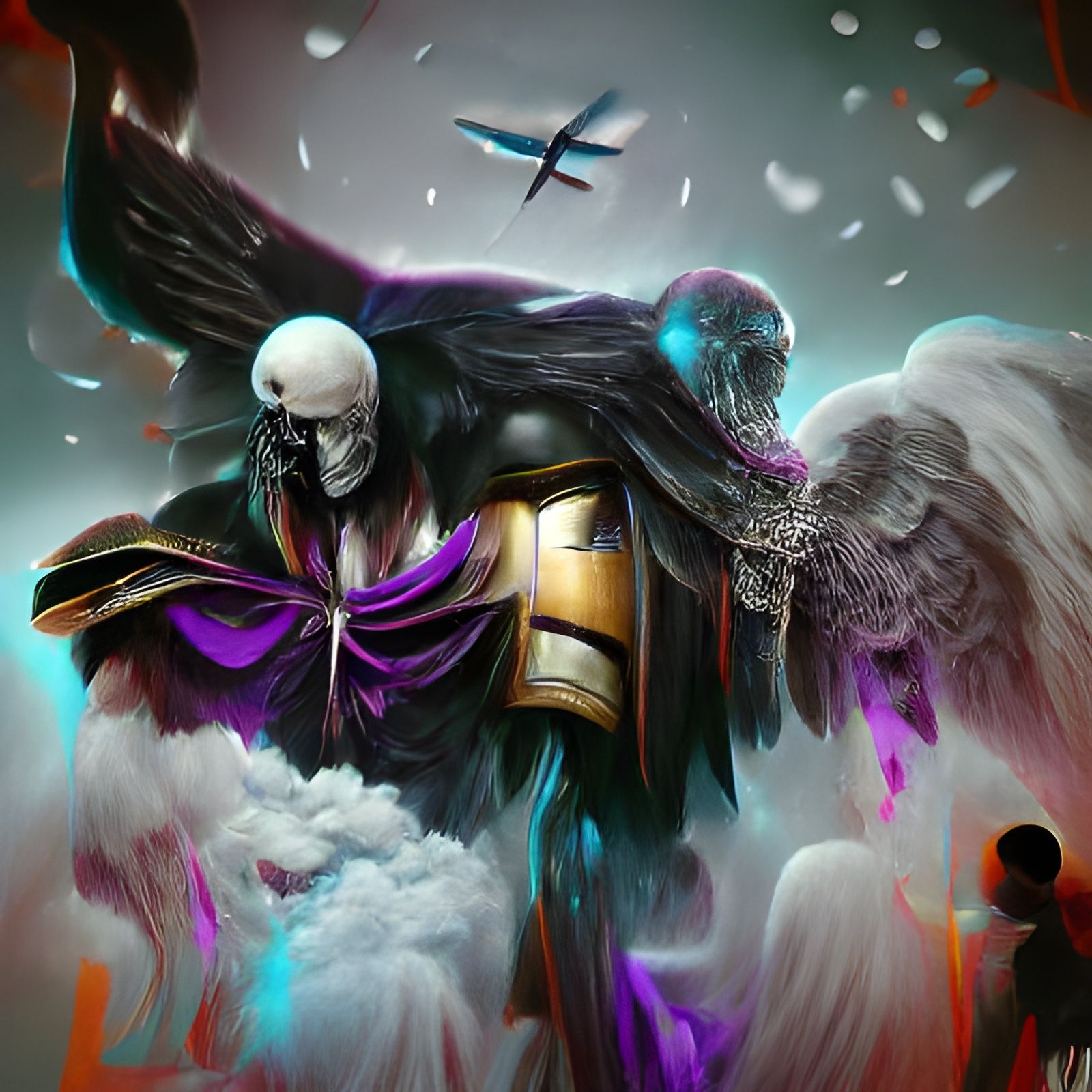 Thanatos, God of Eternal Dream, Artstation Style