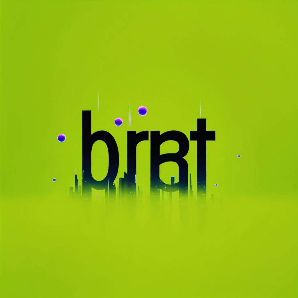 Futuristic Neon Cityscape with Ethereal Orbs