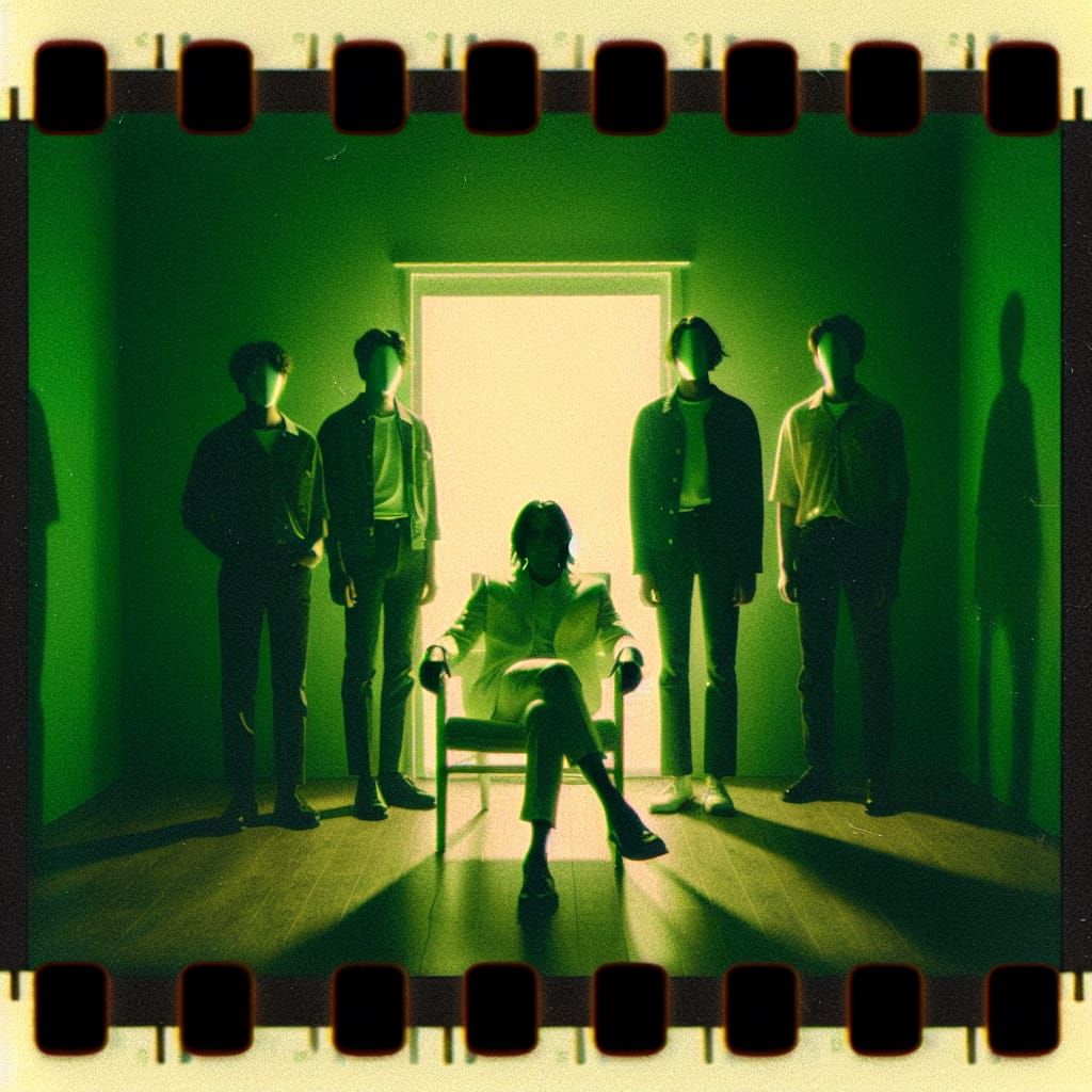 Anonymous Group in Green Light, Film Border
