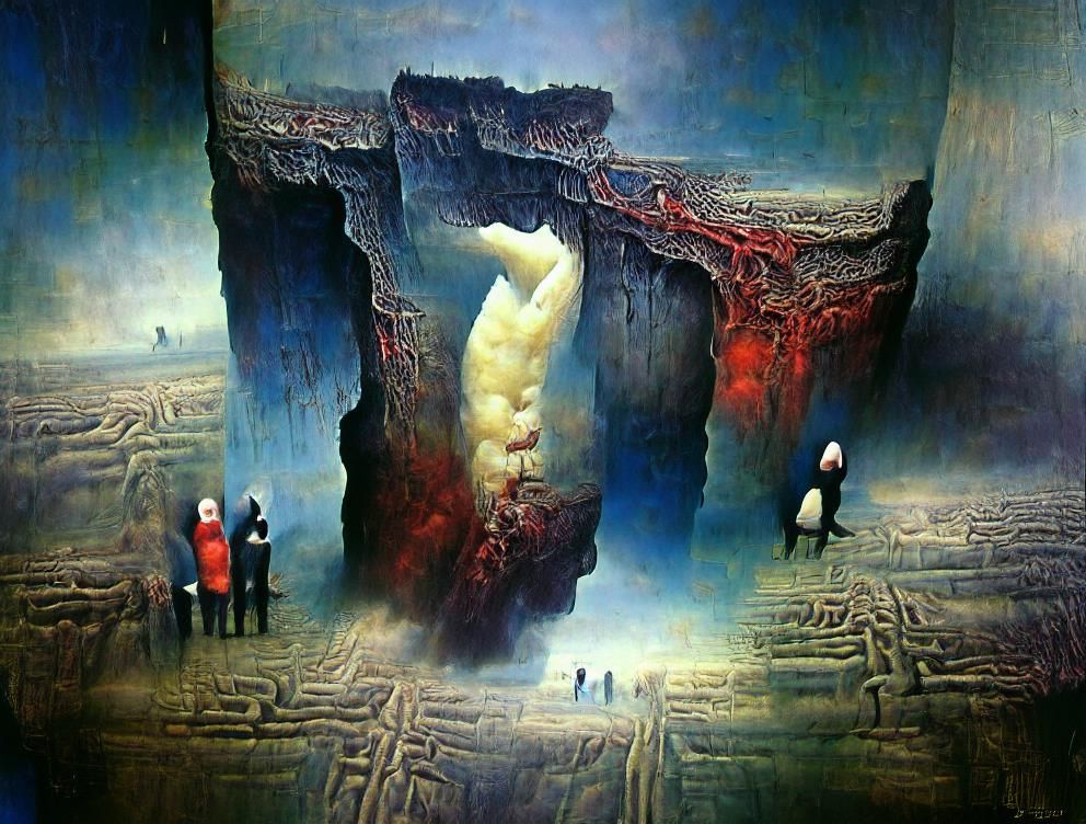 Dystopian Chasm: A Biomechanical Nightmare