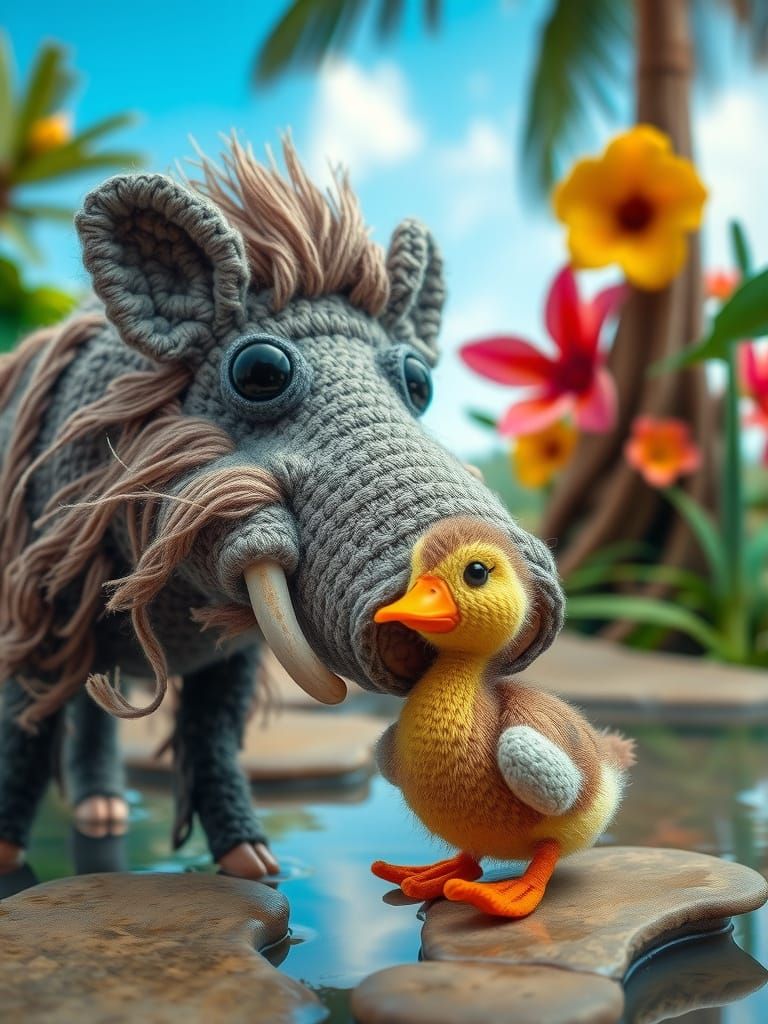 Wild Boar's Klimt-Inspired Beach Holiday