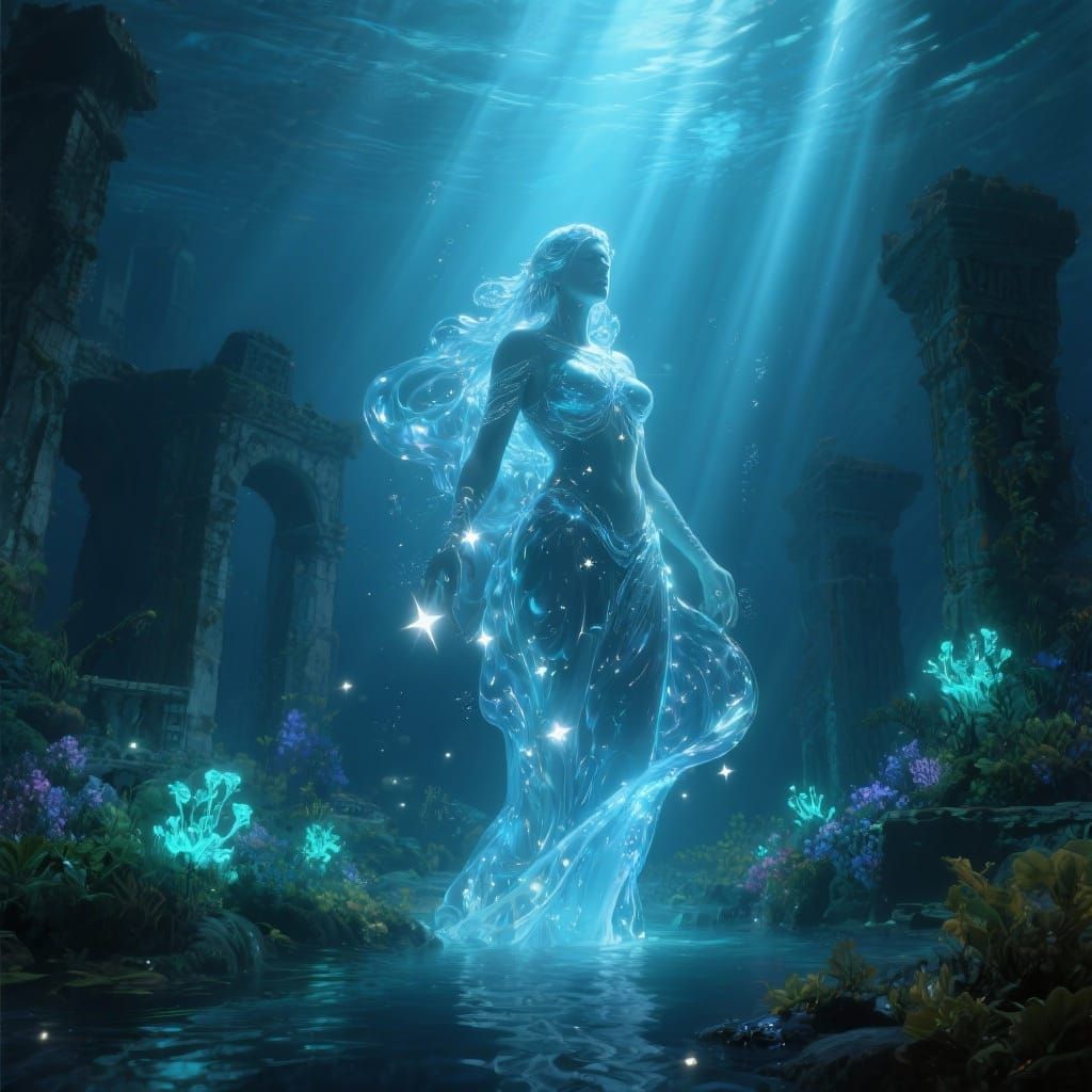 Water Goddess Presides Over Underwater City